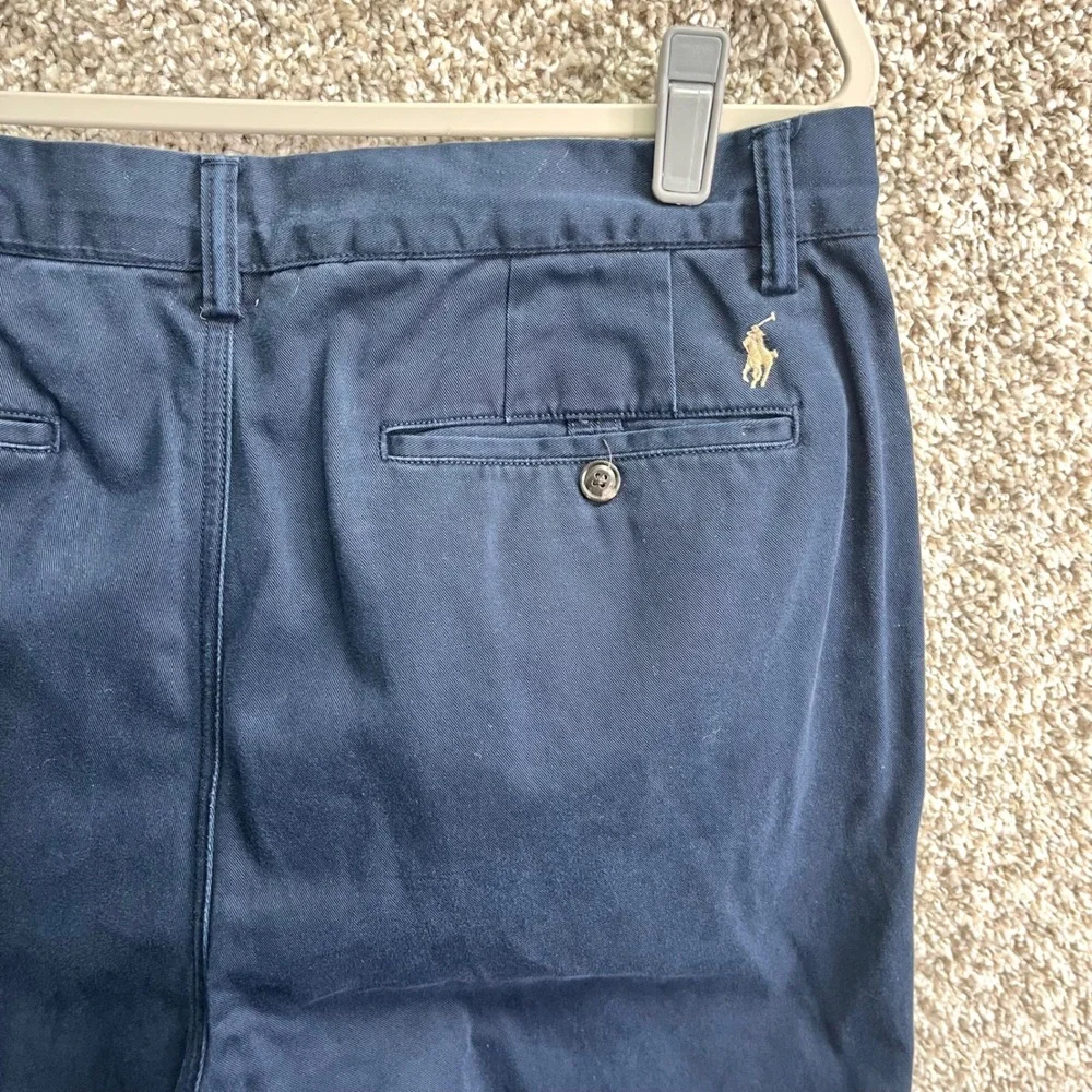 Polo Ralph Lauren Pants Men's 34x30 Navy Blue Classic Fit Chino